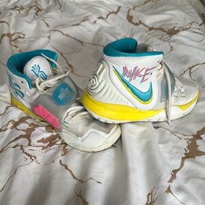 Nike kyrie 6s neon graffiti